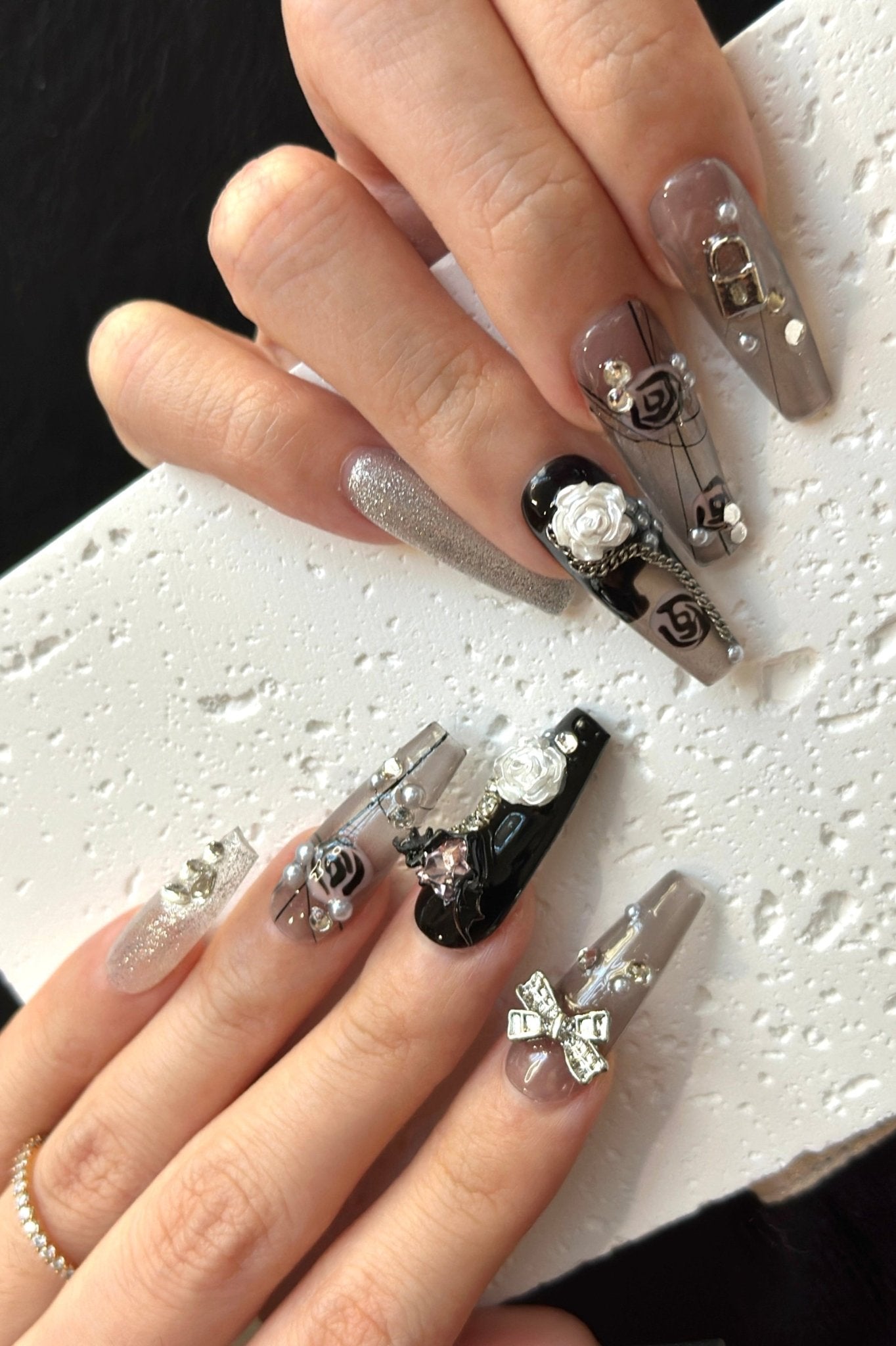 Midnight Rose - My Opal Nails