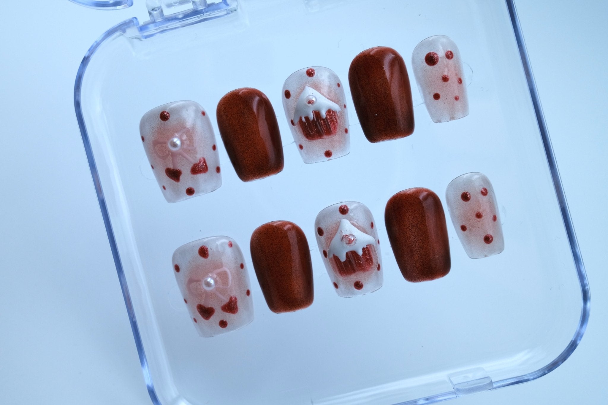 Strawberry Cupcake - My Opal Nails