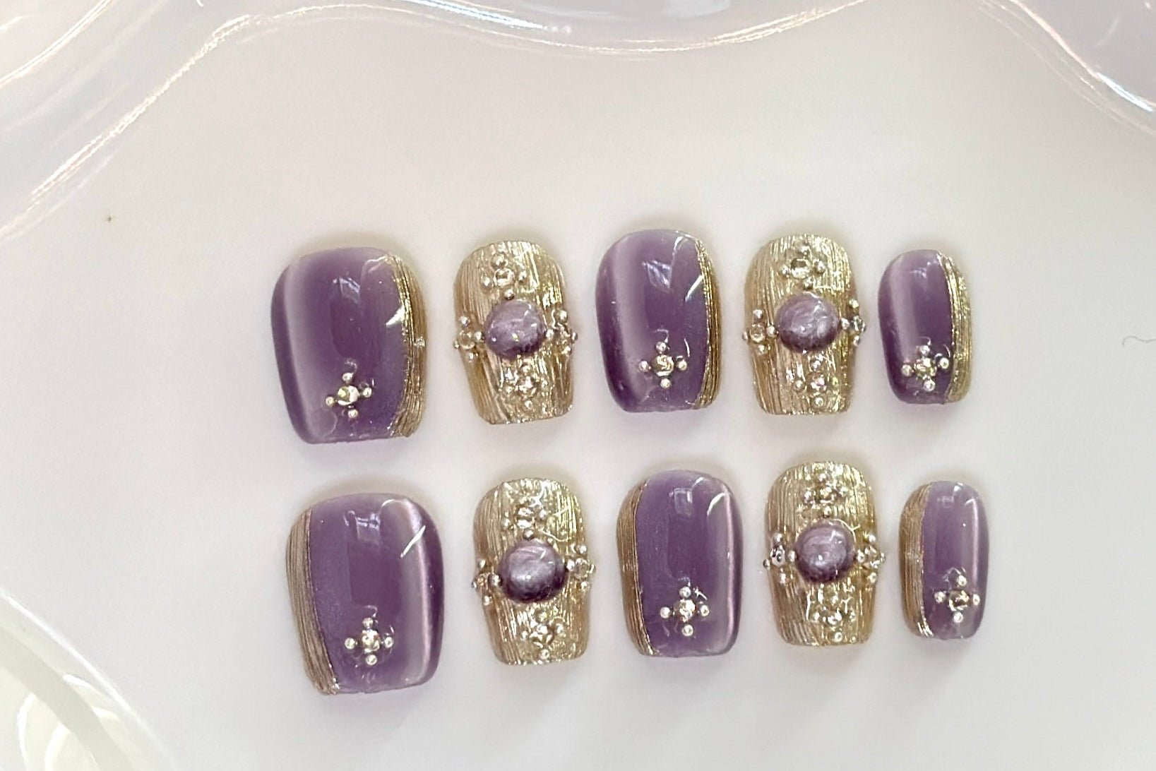 Violet Allure - My Opal Nails